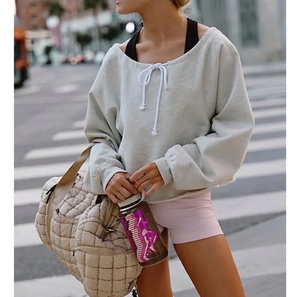 NWOT For The Win off the shoulder sweatshirt by FP Movement from Free People